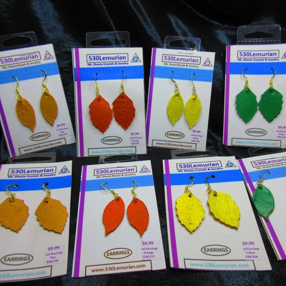 Fashion Earrings Set of 8 Different Pairs Lot - Picture 1 of 5